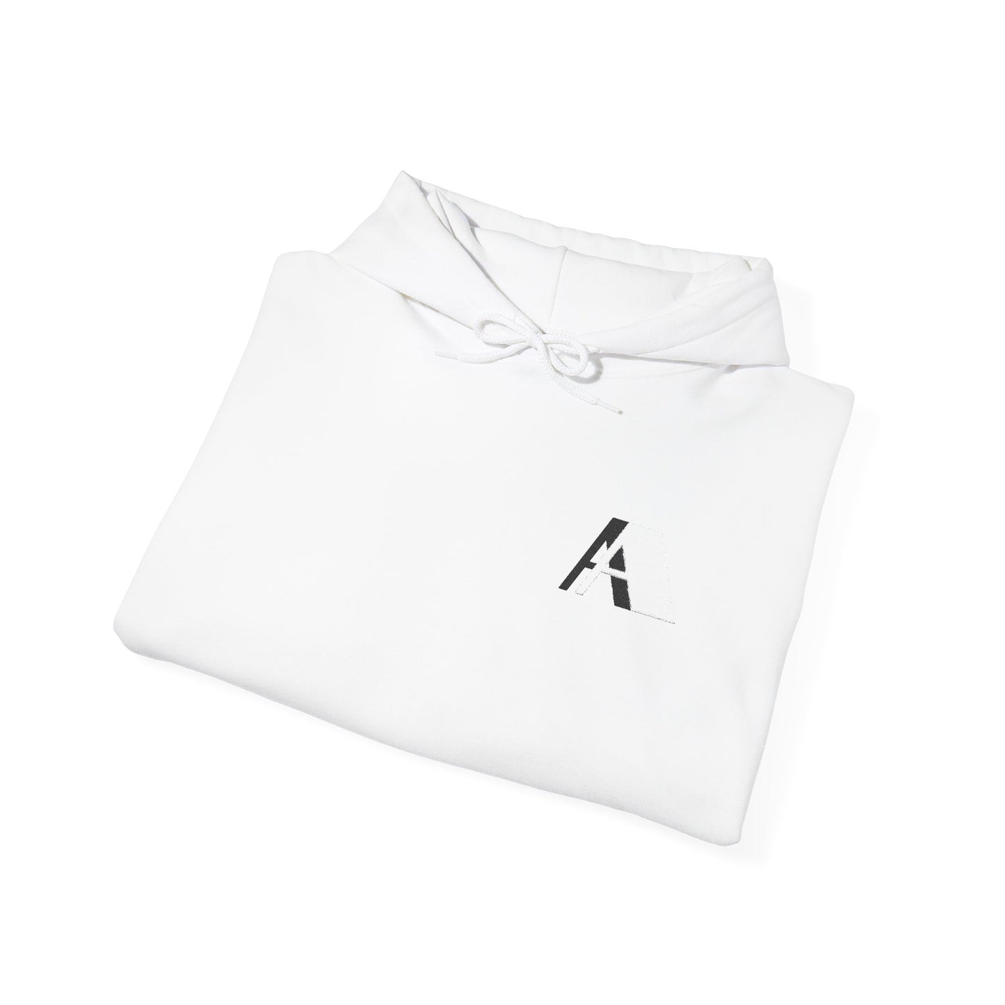 Personalized Minimalist Unisex Hoodie with Stylish Letter Print - Comfortable Heavy Blend Sweatshirt - DiRoMi