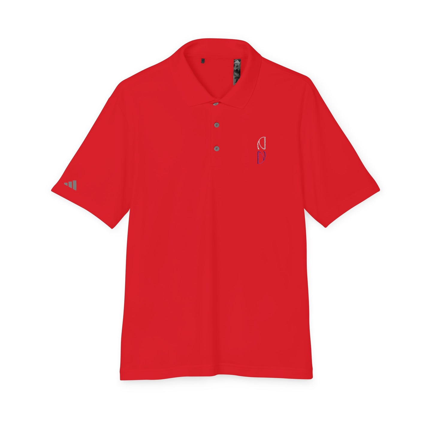Personalized adidas Men's Performance Polo - Vibrant Orange Activewear Embroidery - DiRoMi