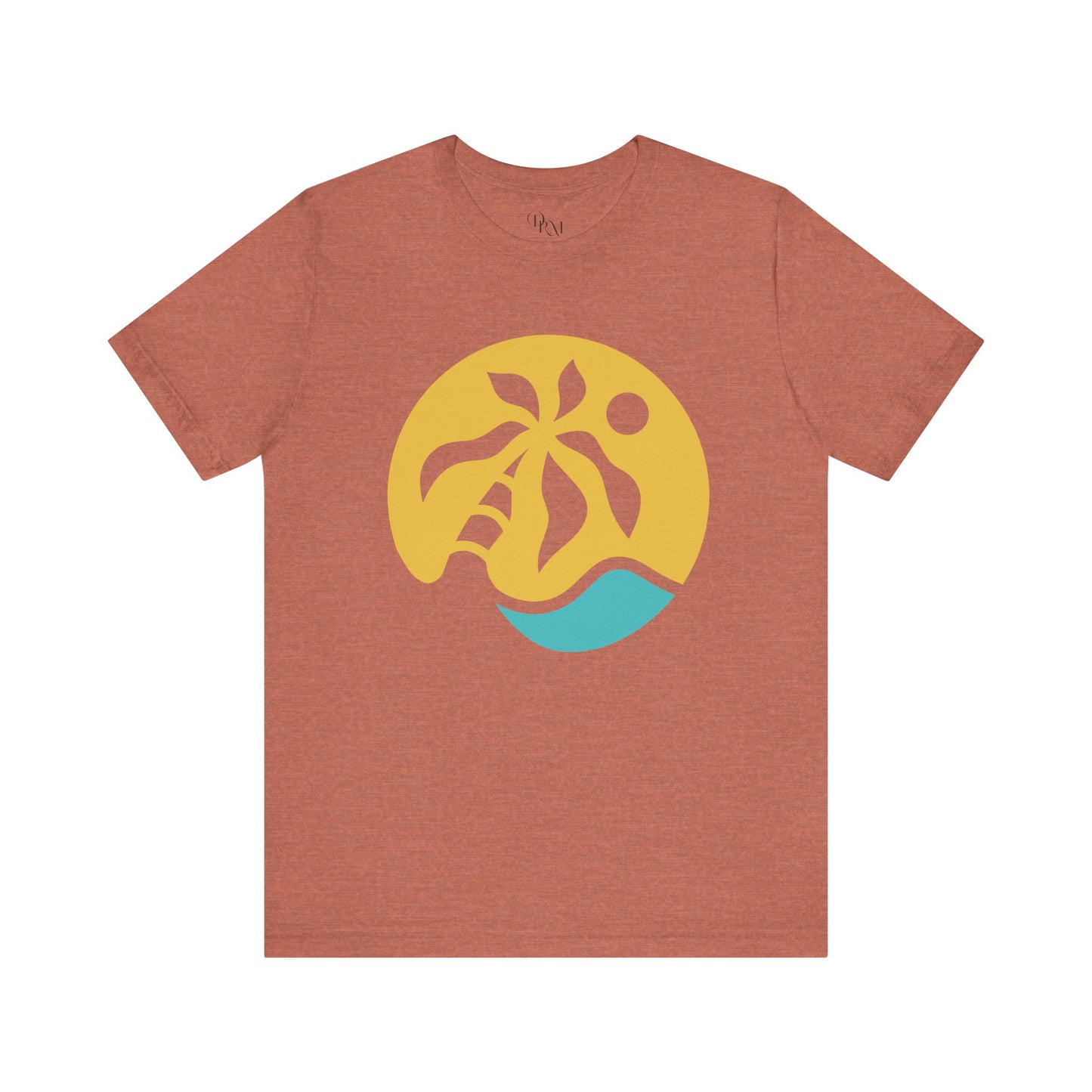 Summer Tropical Vibes Unisex Tee, Summer Shirt, Beach Wear, Vacation Apparel, Gift for Travelers, Casual Everyday Wear, Nautical Shirt - DiRoMi