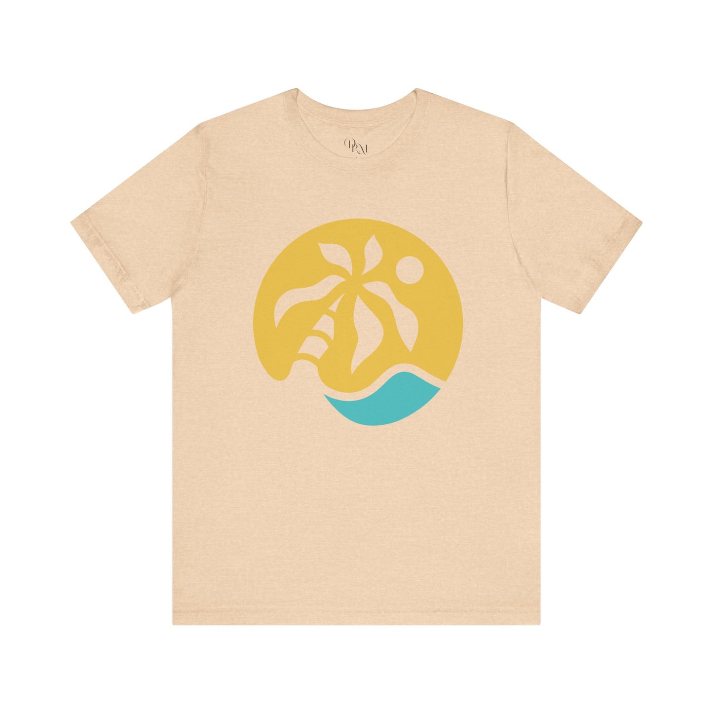 Summer Tropical Vibes Unisex Tee, Summer Shirt, Beach Wear, Vacation Apparel, Gift for Travelers, Casual Everyday Wear, Nautical Shirt - DiRoMi