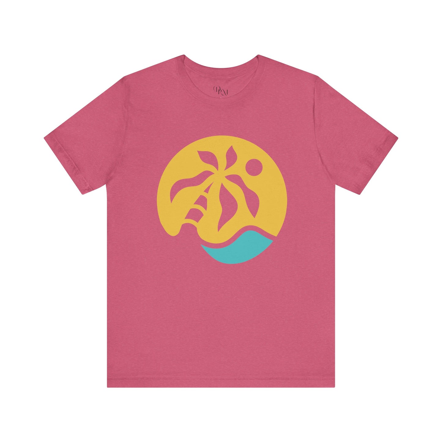 Summer Tropical Vibes Unisex Tee, Summer Shirt, Beach Wear, Vacation Apparel, Gift for Travelers, Casual Everyday Wear, Nautical Shirt - DiRoMi
