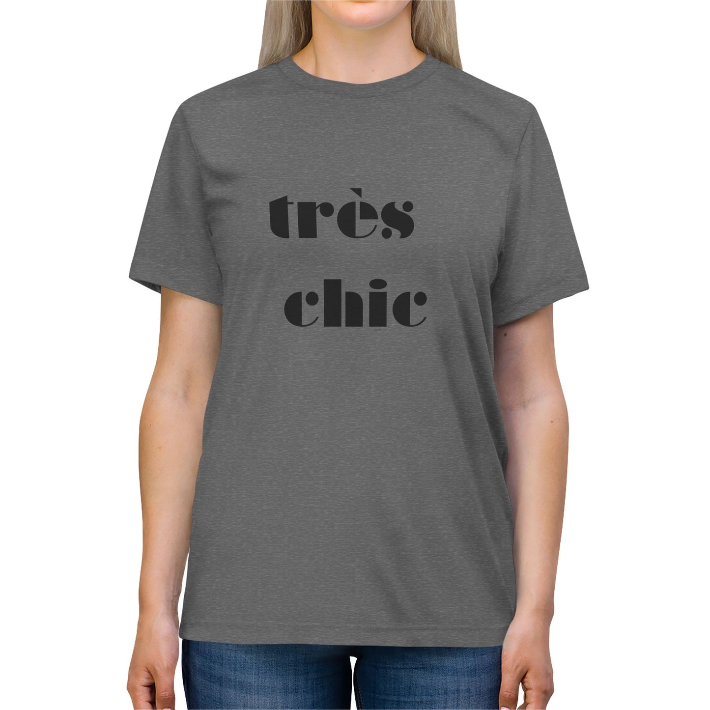 Trendy Triblend Tee - Très Chic Design - DiRoMi