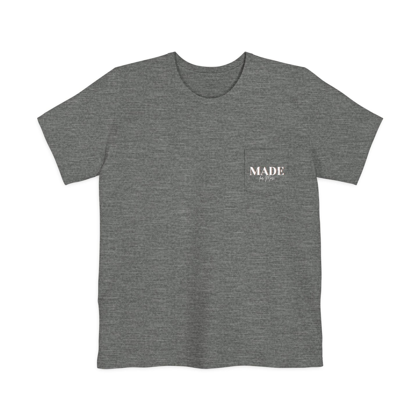 Wanderlust Pocket T-Shirt | Unisex Adventure Tee with Rose Design - DiRoMi
