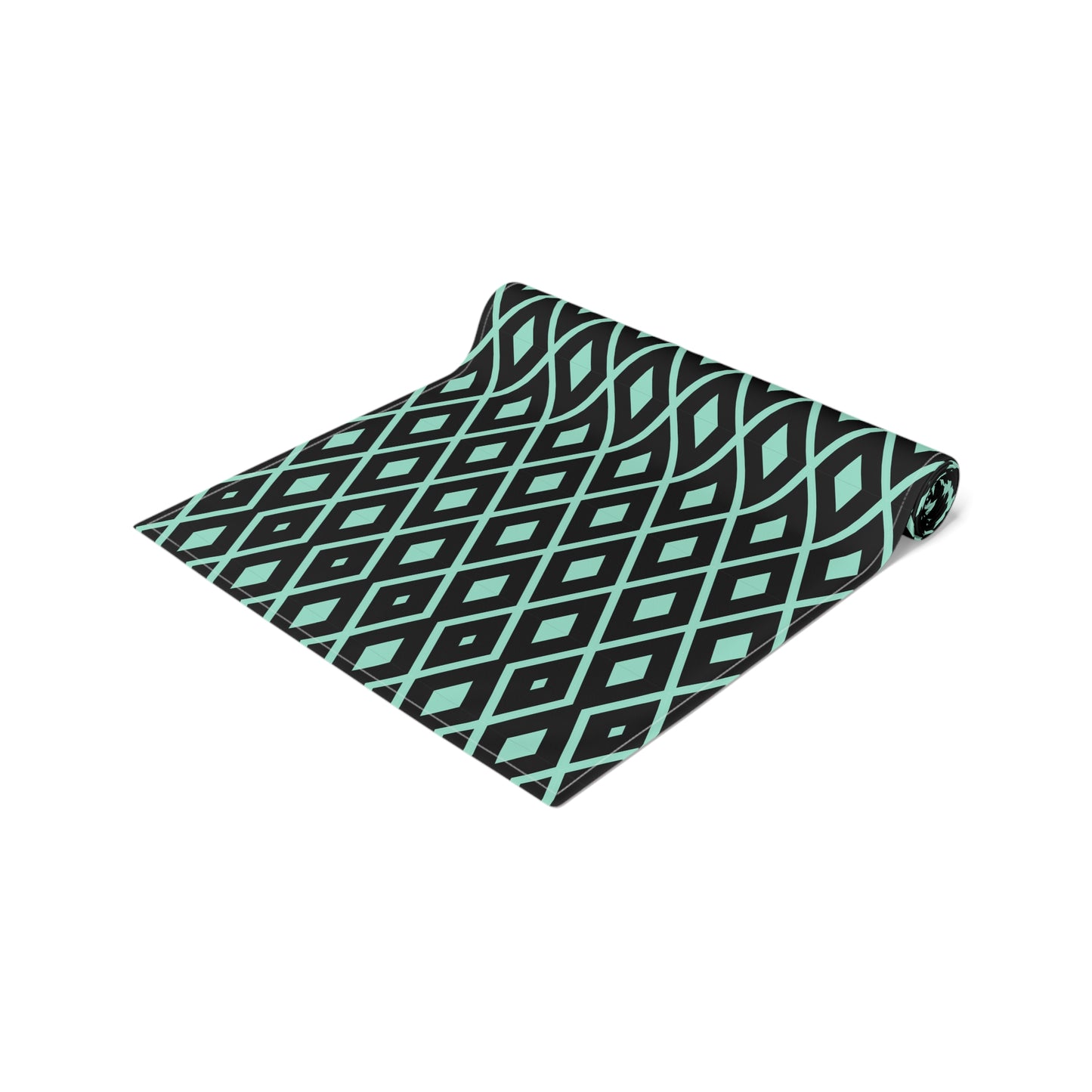 Geometric Cotton Table Runner