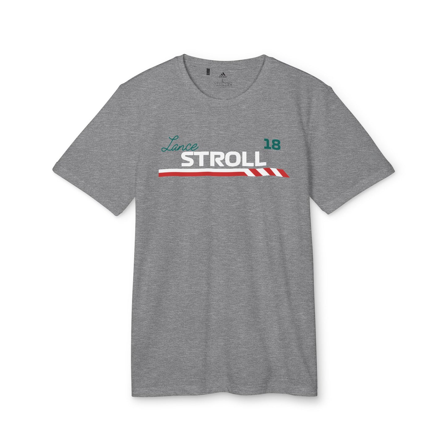 Adidas F1 Lance Stroll Unisex Jersey Tee, F1 Tee, Gift for F1, F1 Shirt, F1 merch, Formula 1 shirt, Stroll shirt, Aston Martin shirt