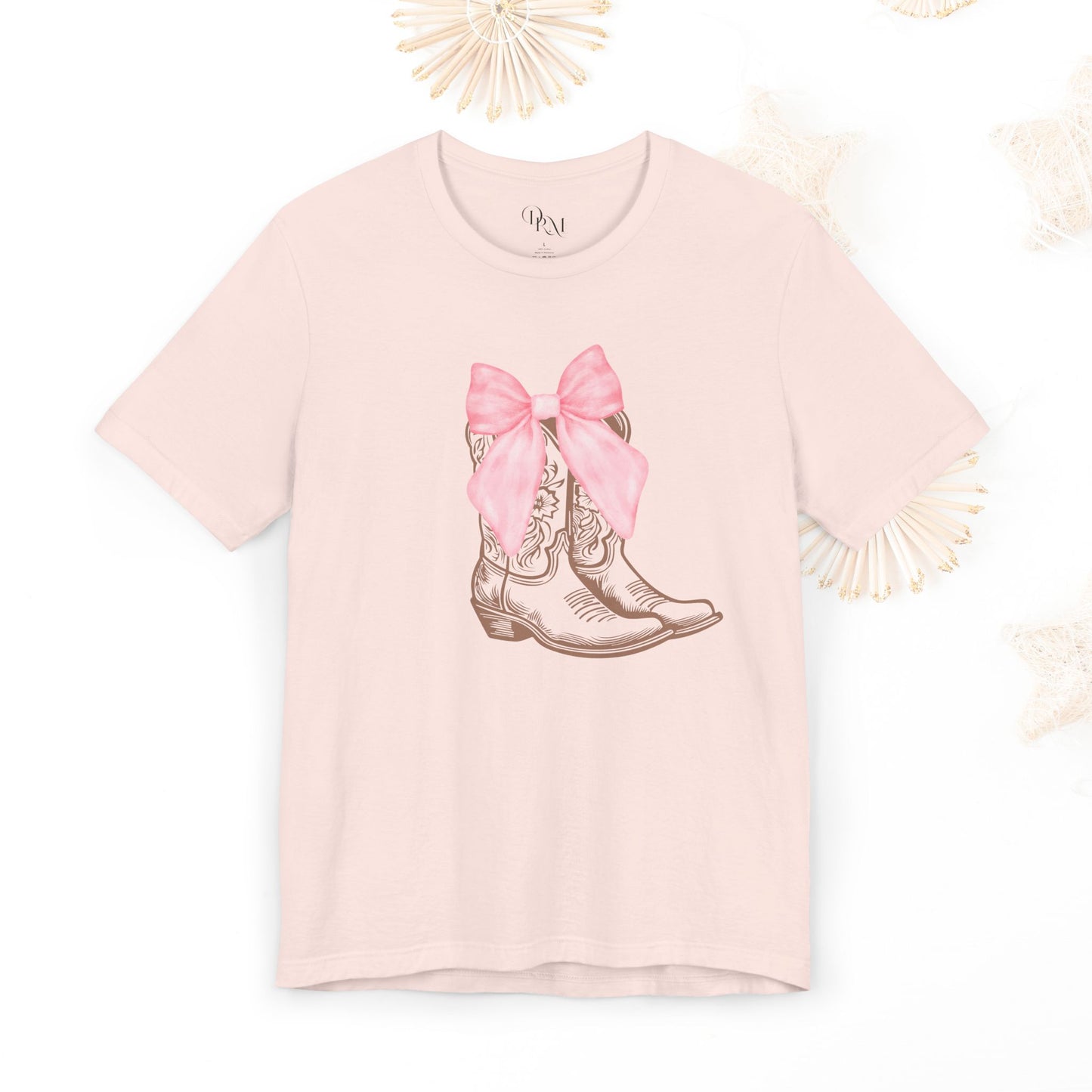Cowgirl Boots Tee with Bow