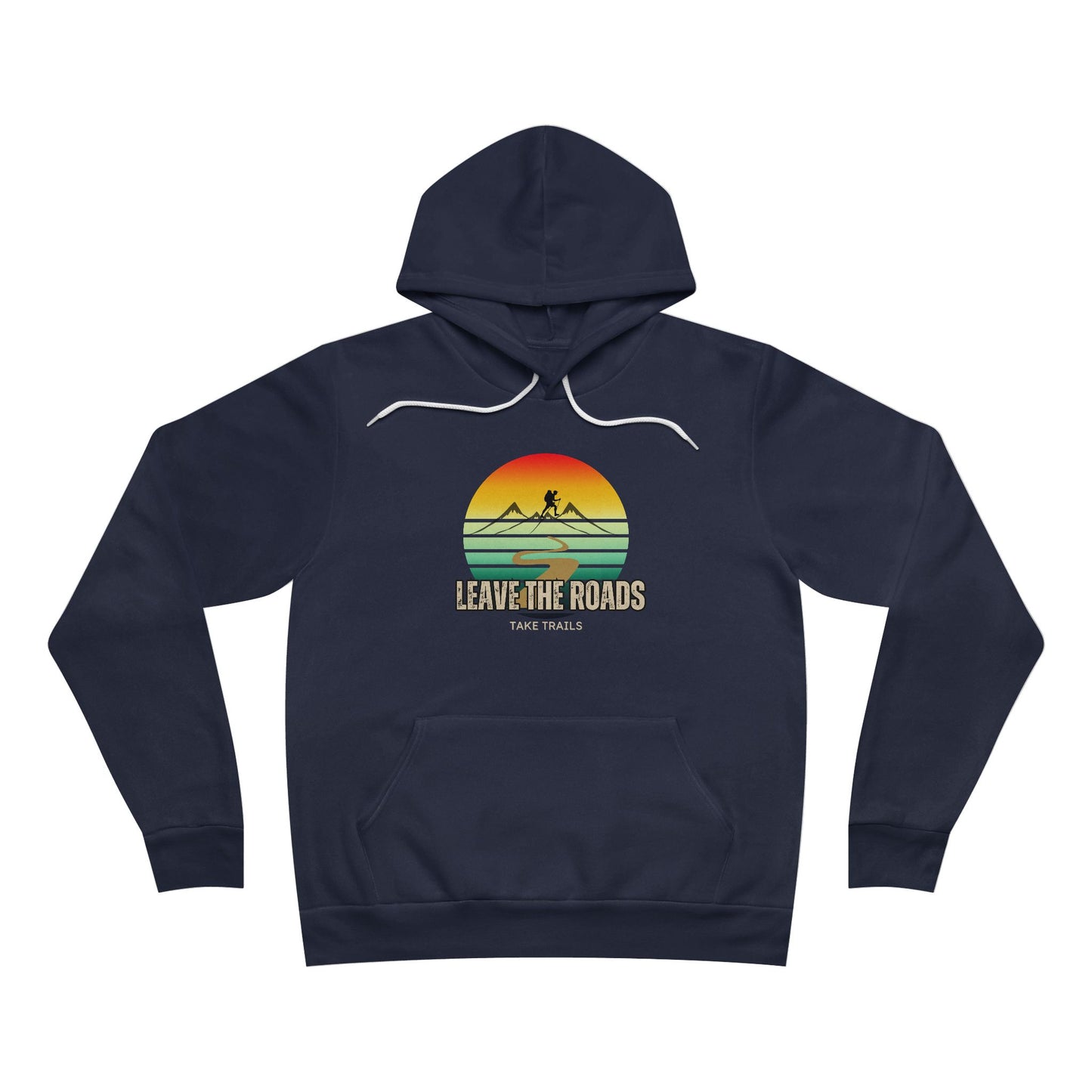Adventure Inspired Unisex Hoodie - 'Leave the Roads, Take Trails' - DiRoMi