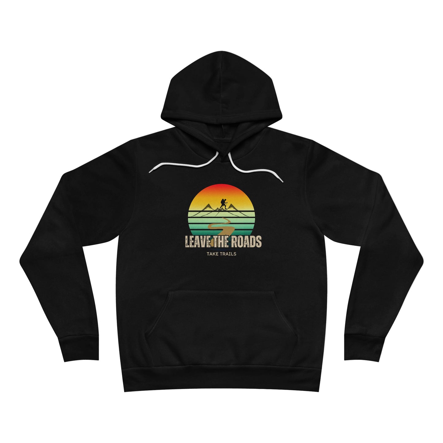 Adventure Inspired Unisex Hoodie - 'Leave the Roads, Take Trails' - DiRoMi