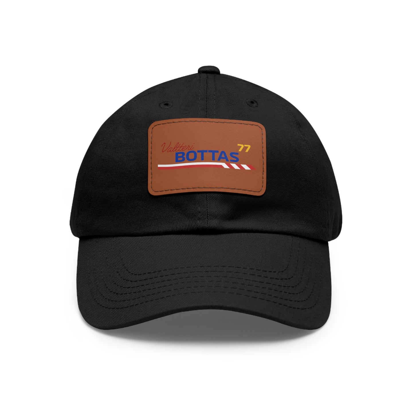 Leather Patch Dad Hat, F1 Valteri Bottas