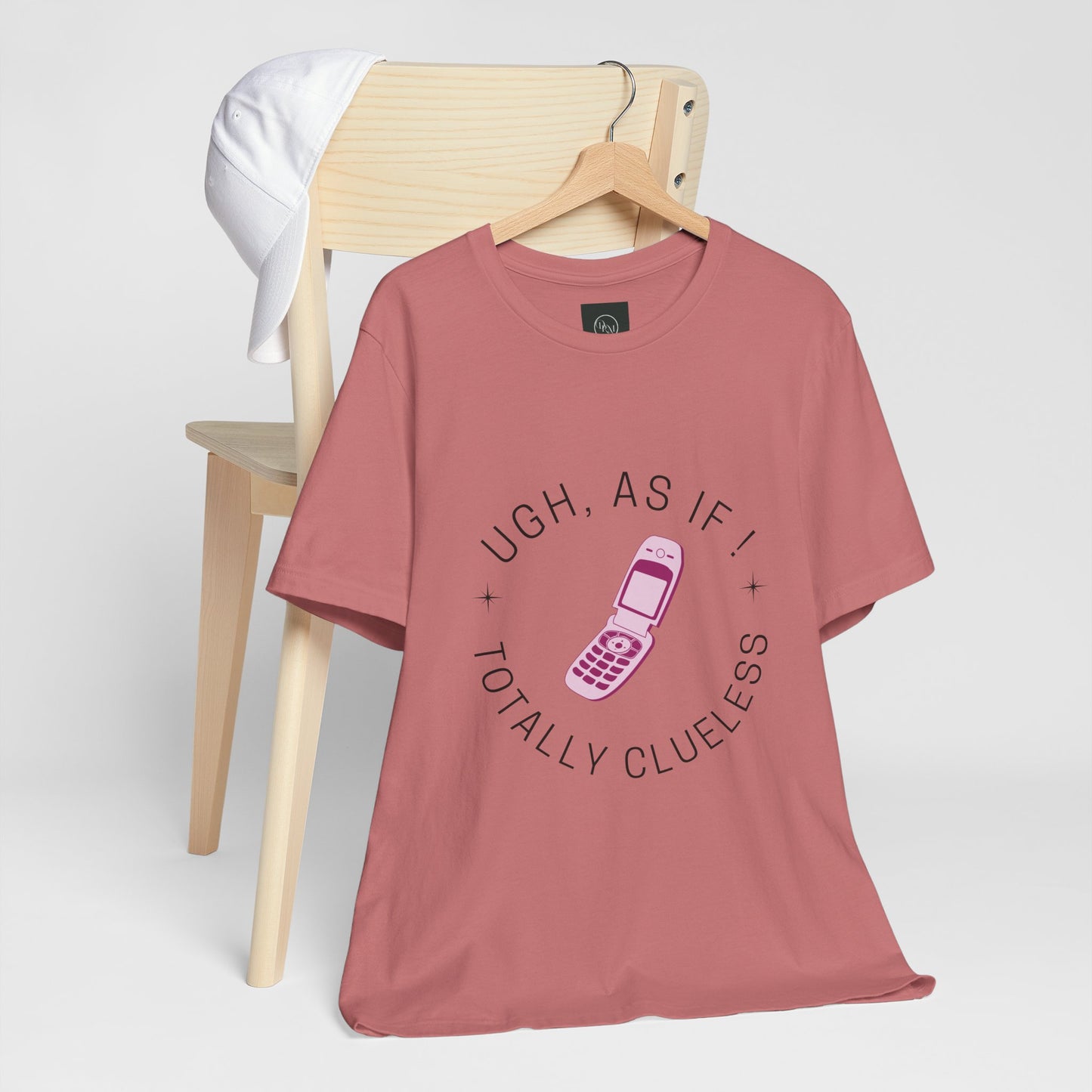 Clueless Inspired "Ugh, As If! Totally Clueless" Teen Girl T-shirt - DiRoMi