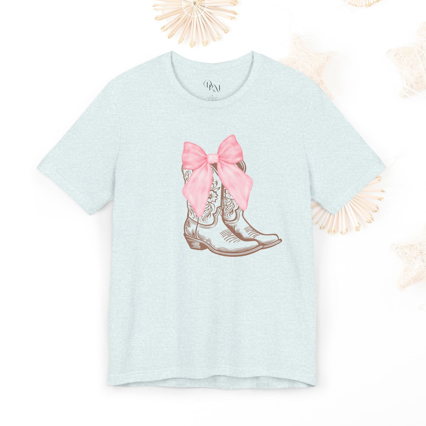 Cowgirl Boots Tee with Bow