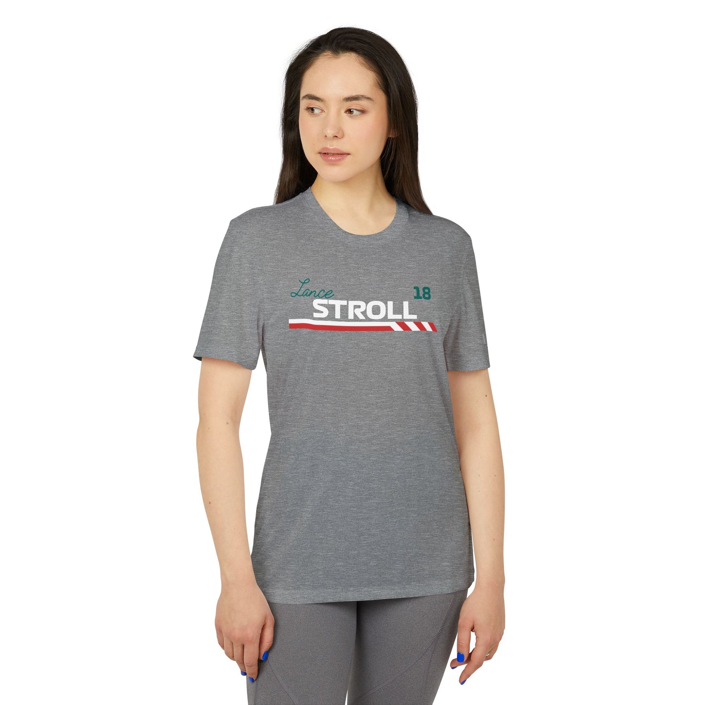 Adidas F1 Lance Stroll Unisex Jersey Tee, F1 Tee, Gift for F1, F1 Shirt, F1 merch, Formula 1 shirt, Stroll shirt, Aston Martin shirt