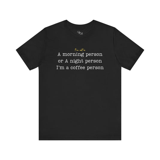 Coffee Lovers Unisex Tee: Perfect Gift for mother's day, Coffee Addicts, mom, Casual Wear, coffee lover, coffee addict, coffee shirts, dad - DiRoMi