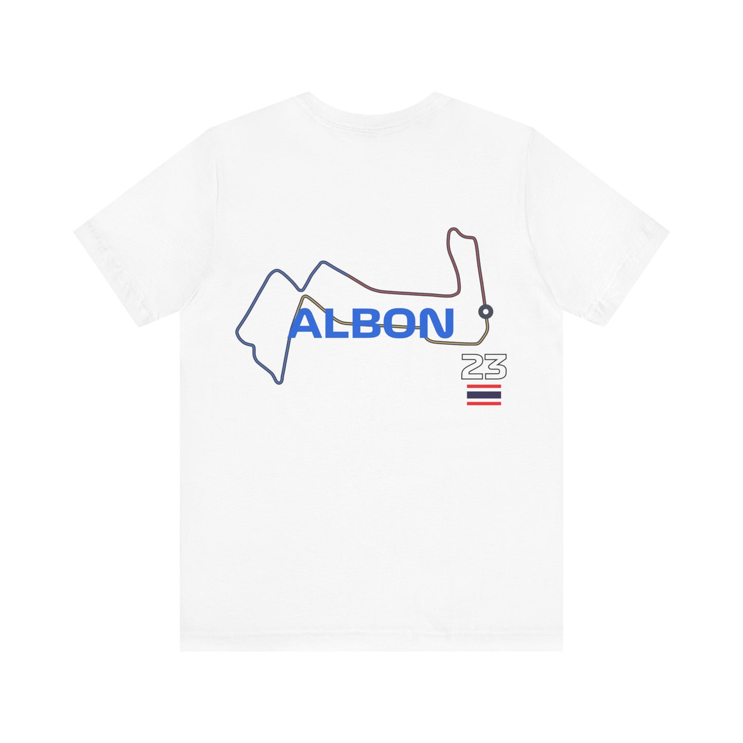 F1 ALBON 23 back Design
