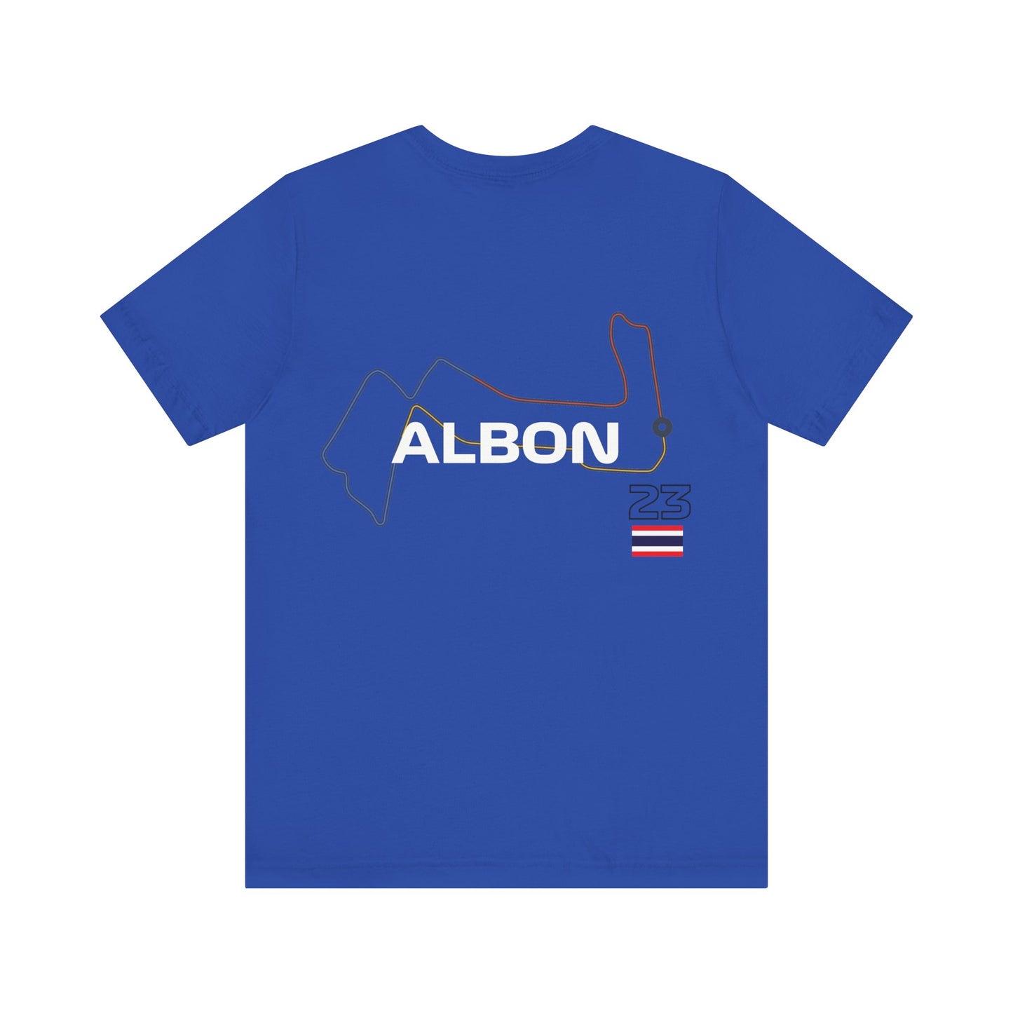 F1 ALBON 23 back Design