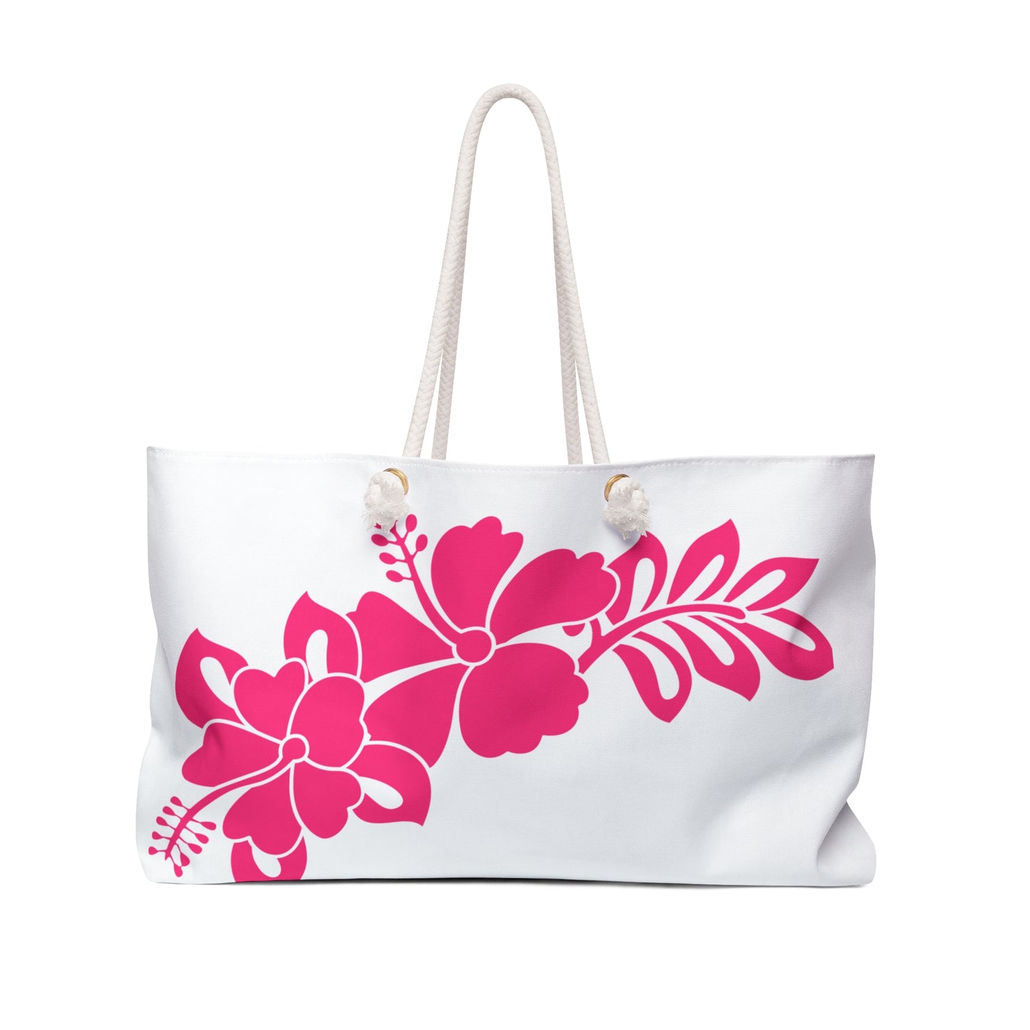 Tropical Floral Weekender Bag