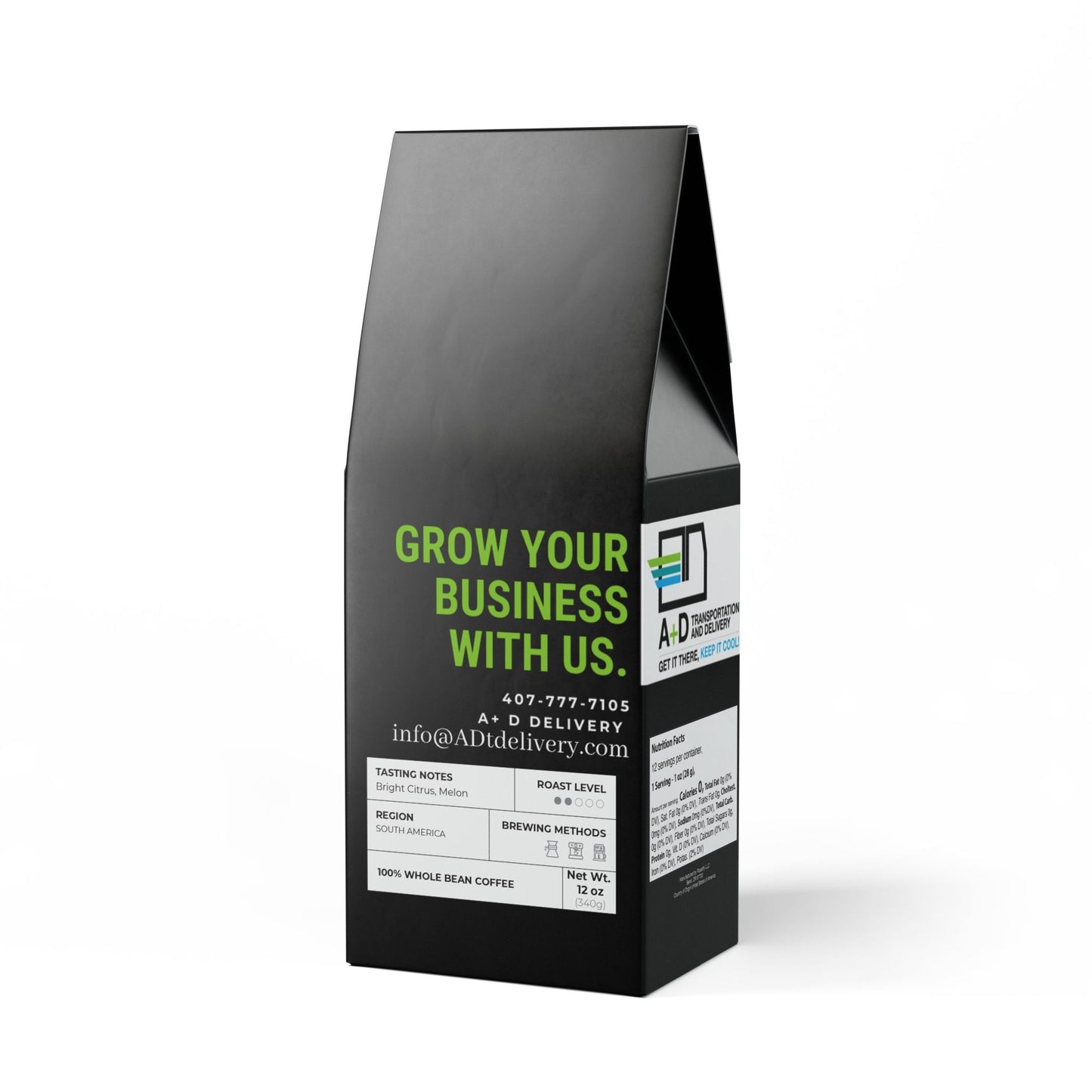 Colombia Single Origin Coffee (Light-Medium Roast)