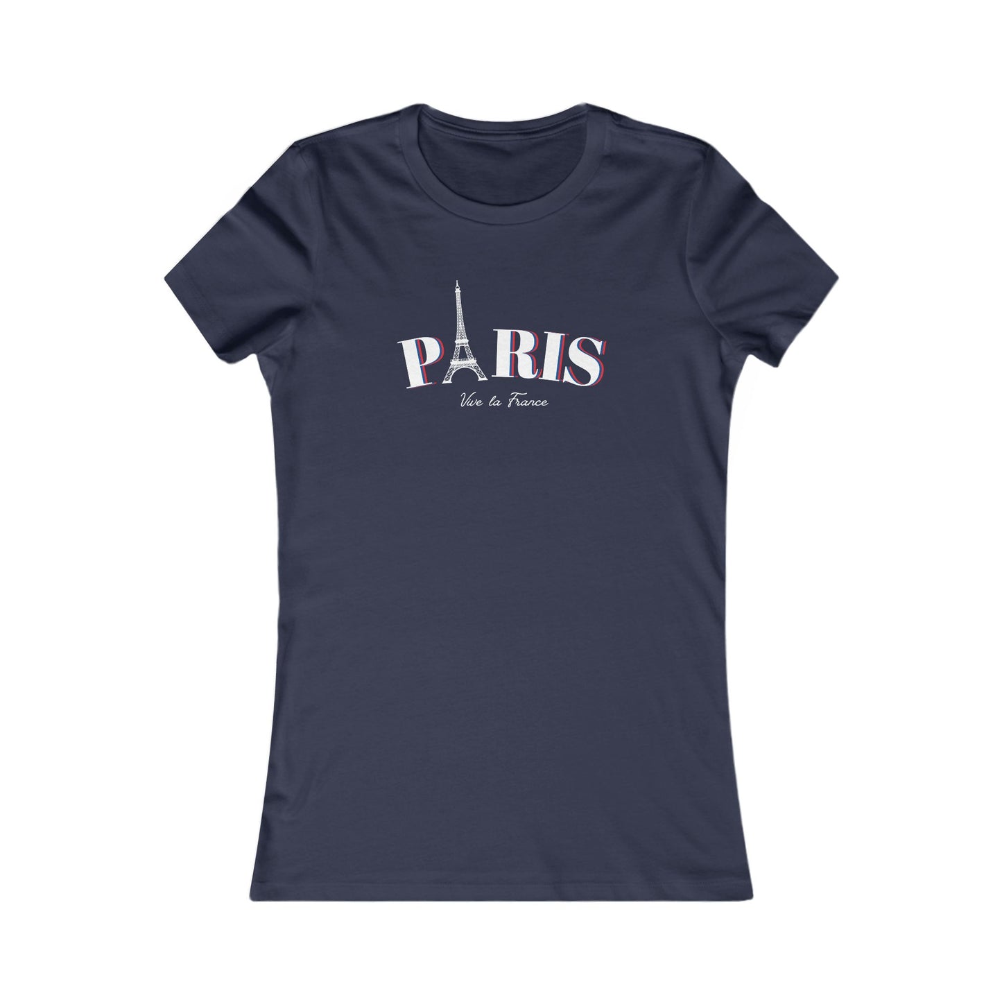 Paris Women's Favorite Tee - Stylish Black T-Shirt - DiRoMi