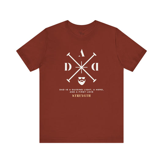Hero Dad Unisex Tee, Gift for Dad, Father's Day Celebration, Casual Wear, Meaningful Dad Shirt
