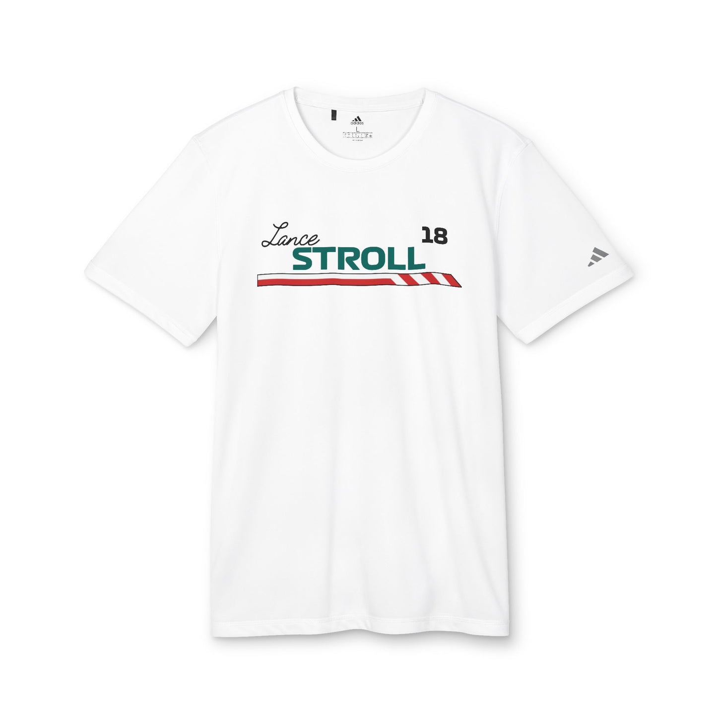 Adidas F1 Lance Stroll Unisex Jersey Tee, F1 Tee, Gift for F1, F1 Shirt, F1 merch, Formula 1 shirt, Stroll shirt, Aston Martin shirt