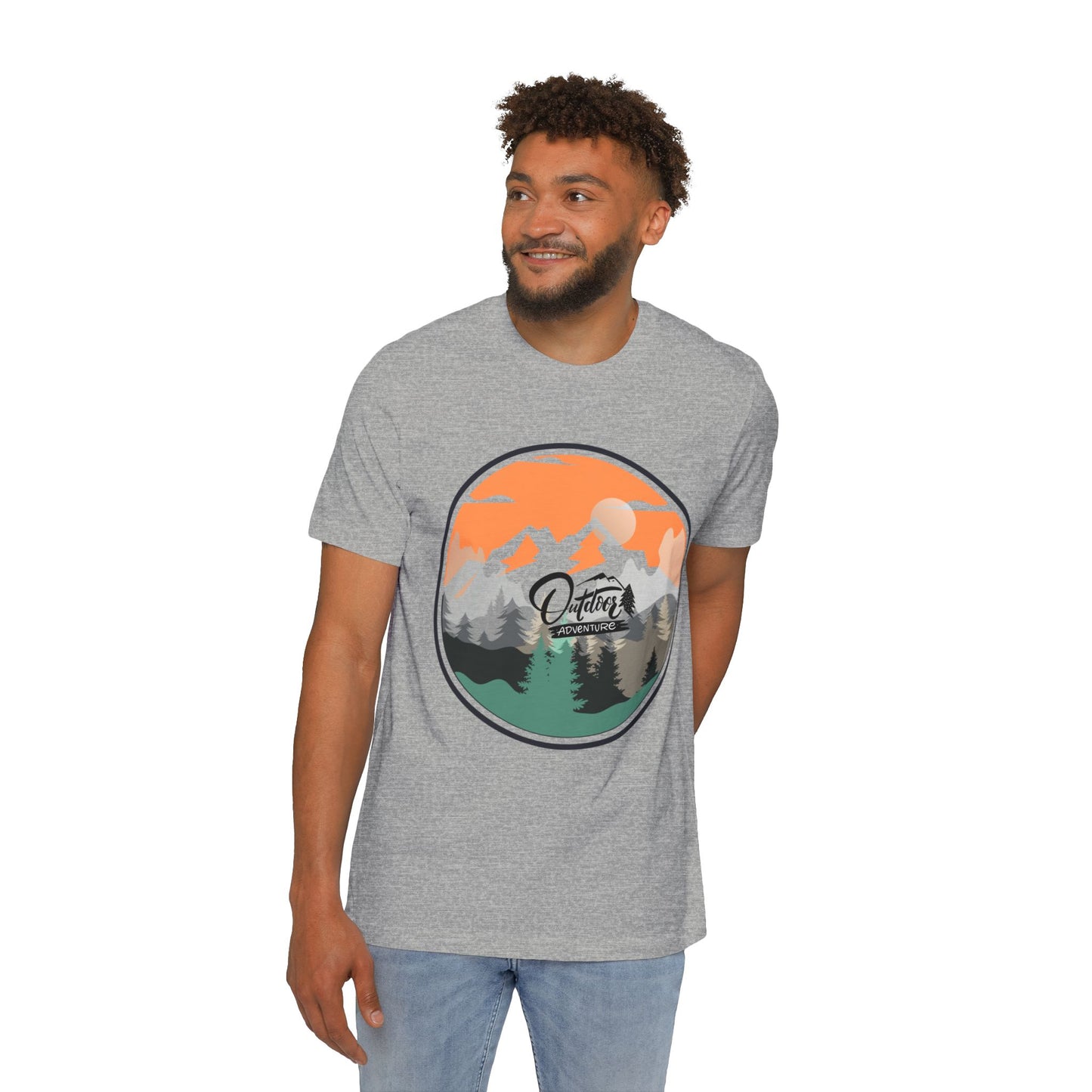 Outdoor Adventure Unisex Short-Sleeve T-Shirt - USA-Made Vintage Nature Design - DiRoMi