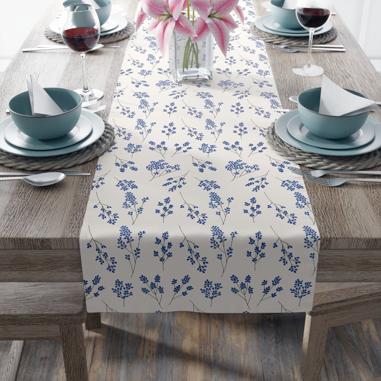 Floral Table Runner