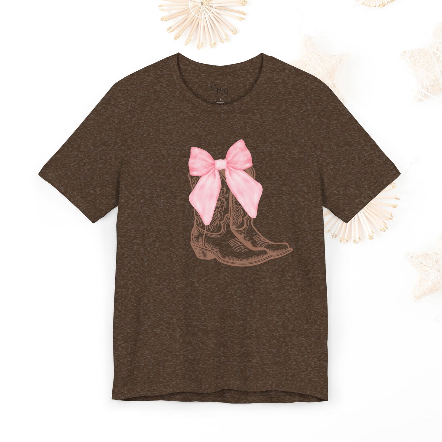 Cowgirl Boots Tee with Bow