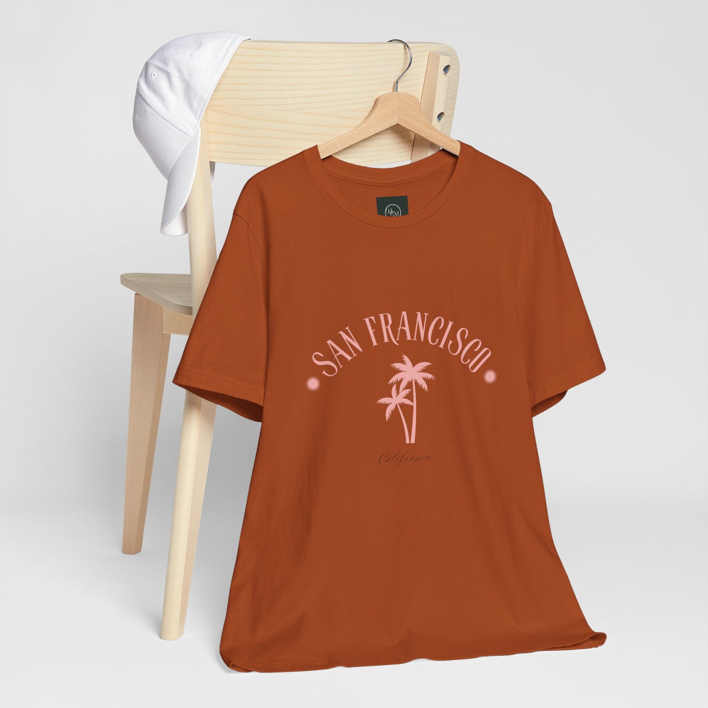 California Vibes Women Tee with San Francisco Design - DiRoMi