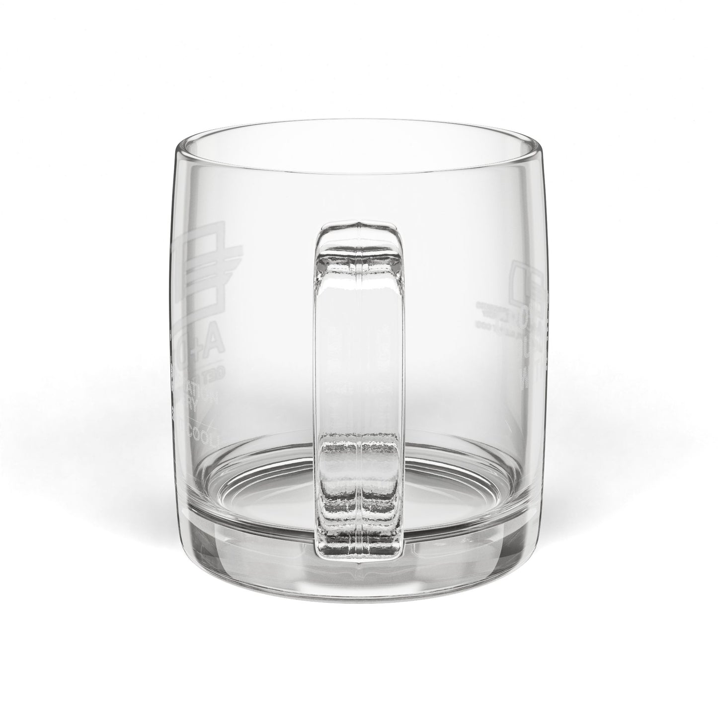 Custom Engraved Glass Coffee Mug