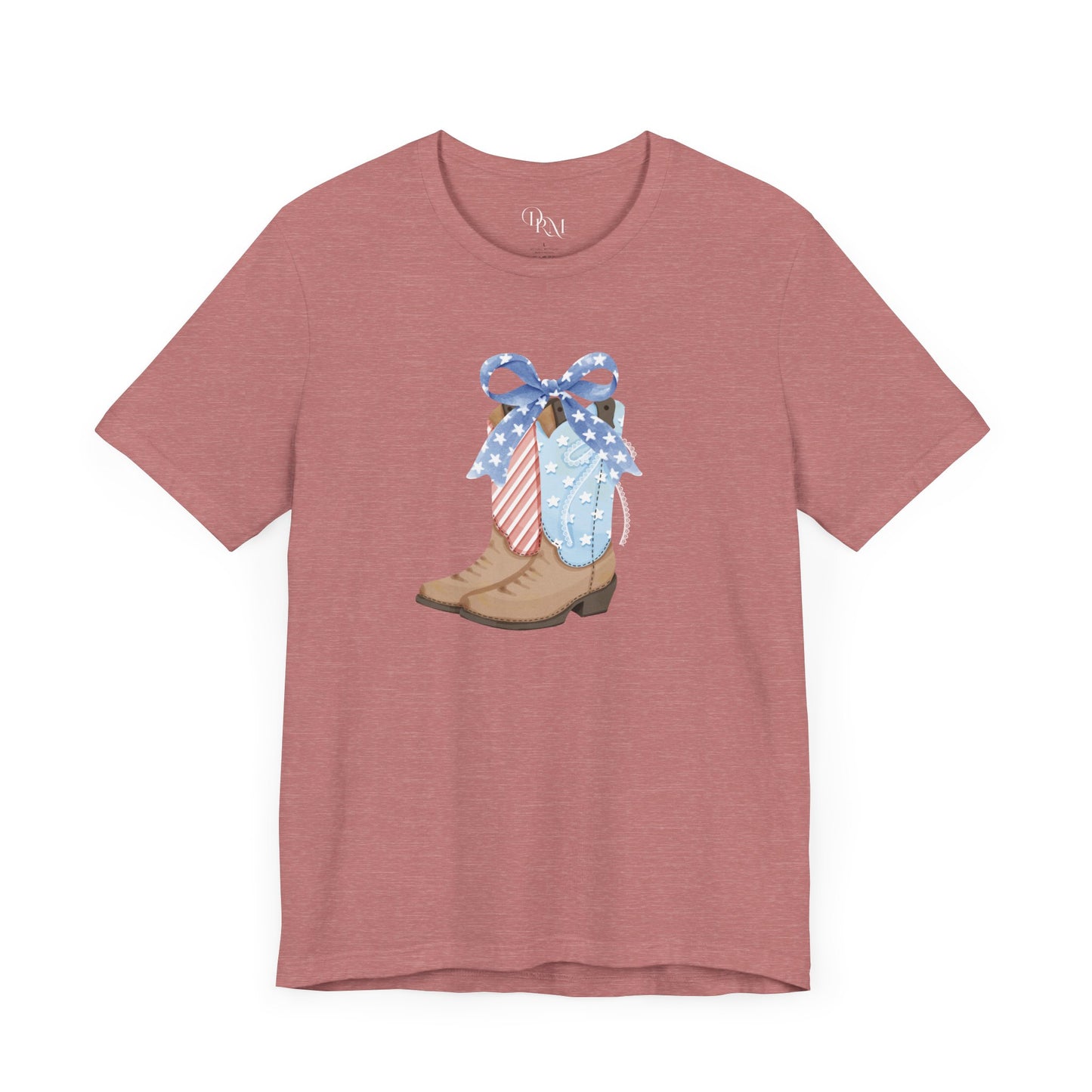 Patriotic Cowboy Boot Tee