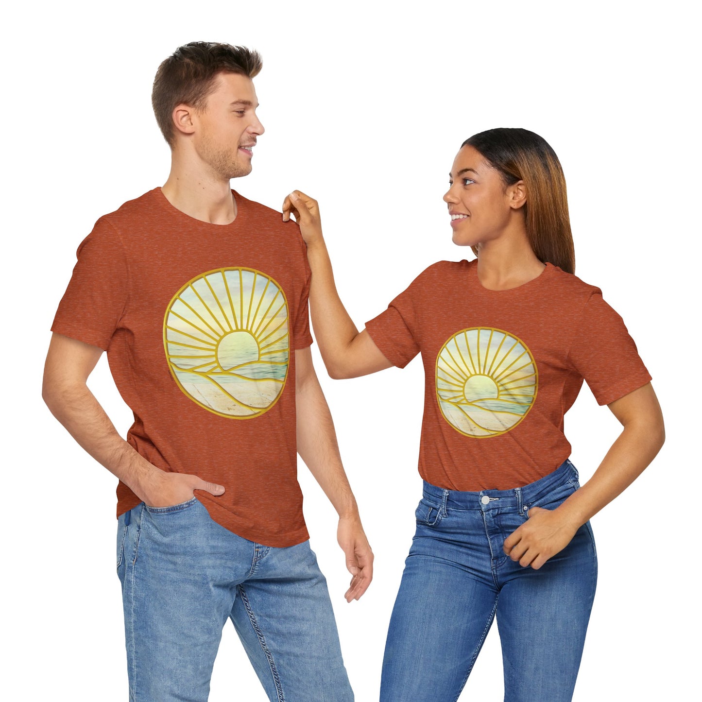 Sunrise Unisex Tee - Perfect for Days of Relaxation : Spring & Summer - DiRoMi