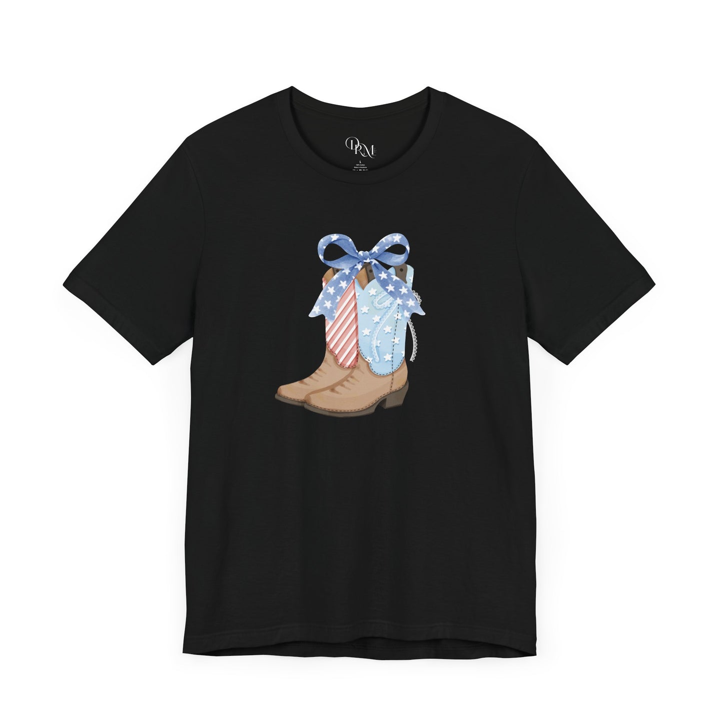 Patriotic Cowboy Boot Tee