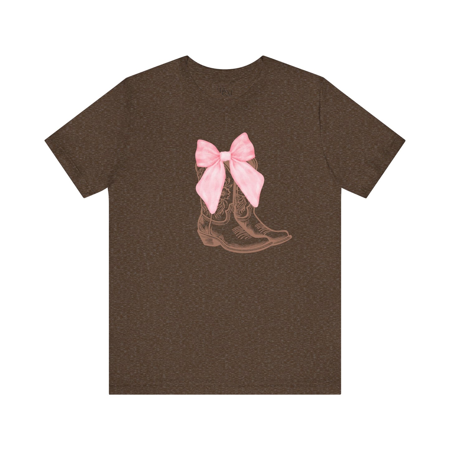 Cowgirl Boots Tee with Bow