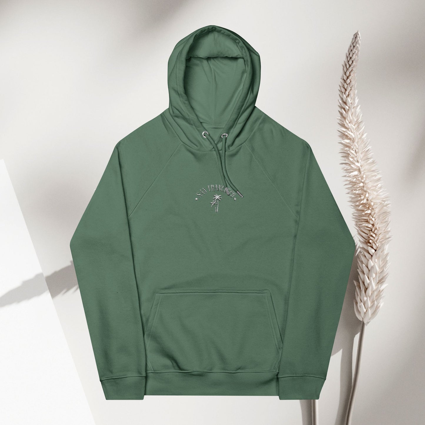 Women Eco-Friendly Hoodie with Embroidered Design - Sustainable Comfort for Everyday Wear - DiRoMi