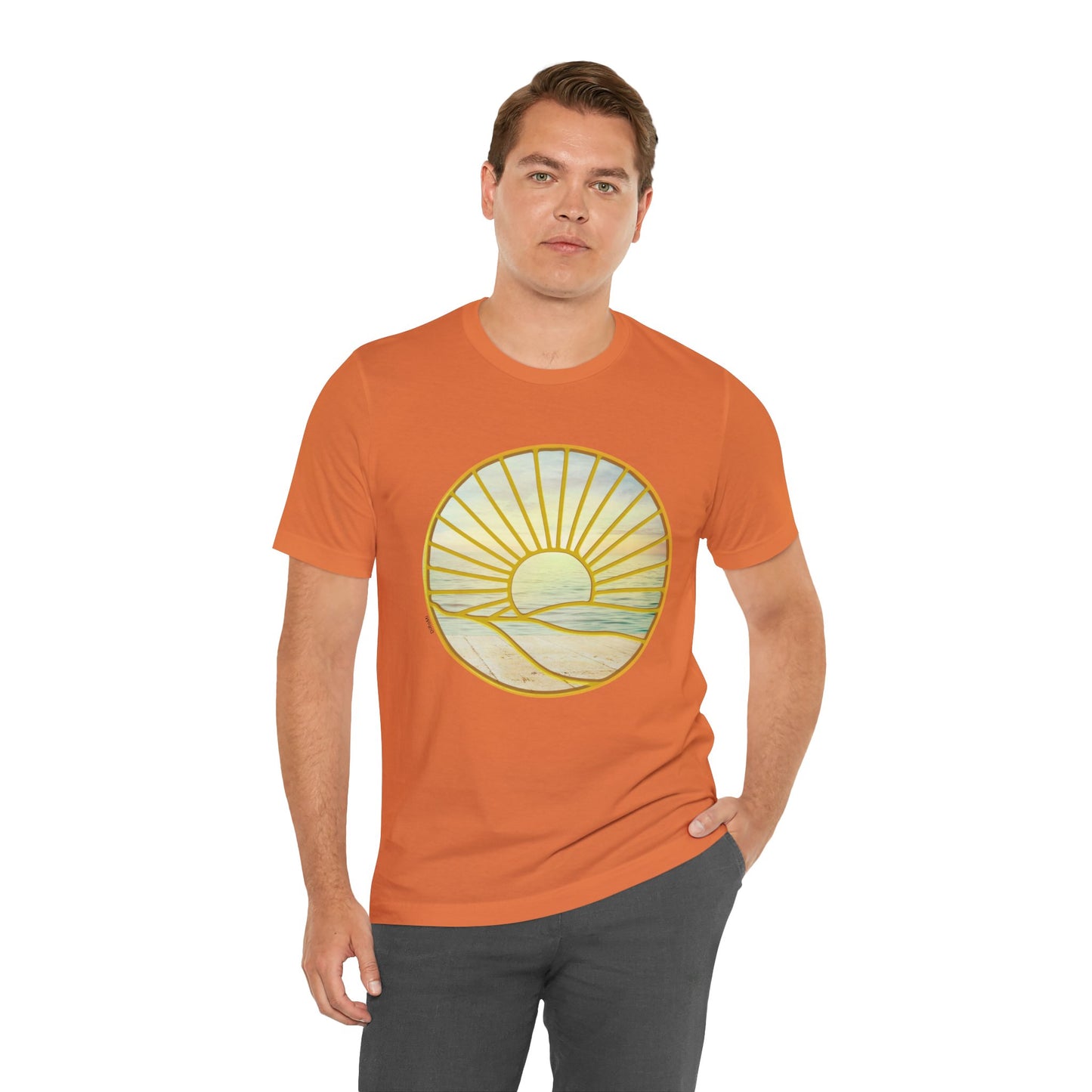 Sunrise Unisex Tee - Perfect for Days of Relaxation : Spring & Summer - DiRoMi
