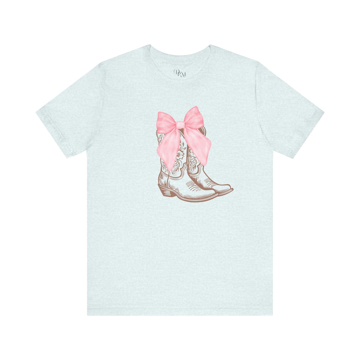 Cowgirl Boots Tee with Bow