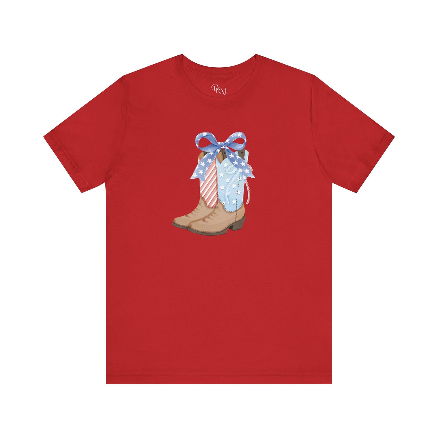 Patriotic Cowboy Boot Tee