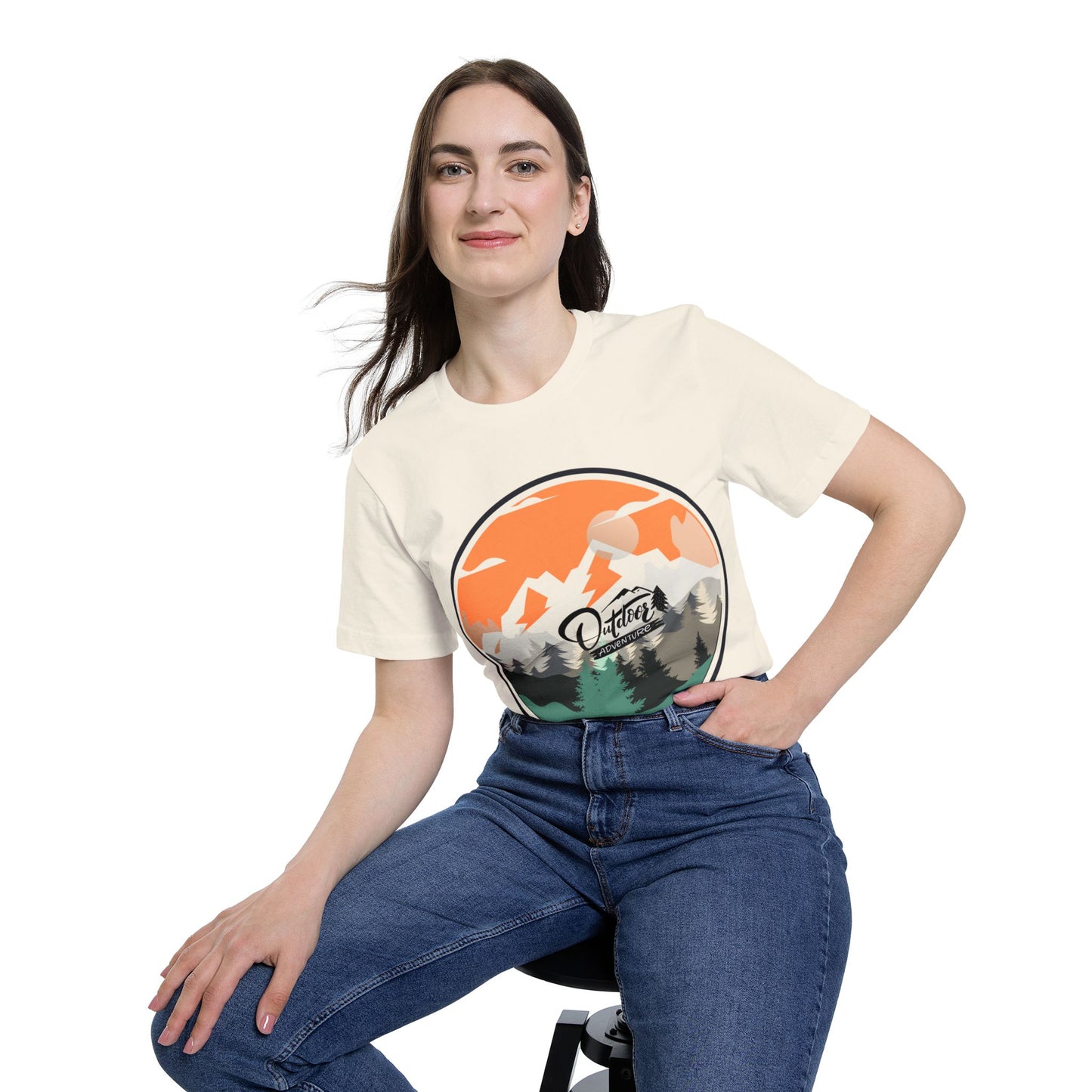 Outdoor Adventure Unisex Short-Sleeve T-Shirt - USA-Made Vintage Nature Design - DiRoMi