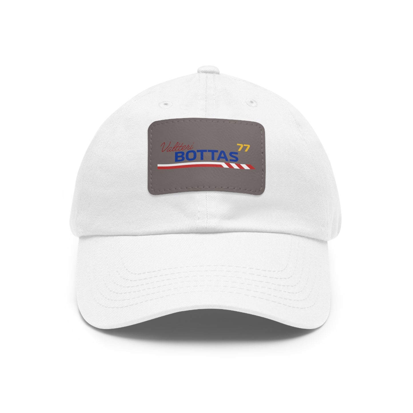 Leather Patch Dad Hat, F1 Valteri Bottas