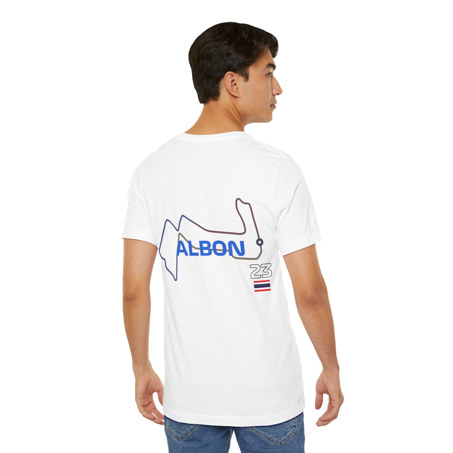 F1 ALBON 23 back Design