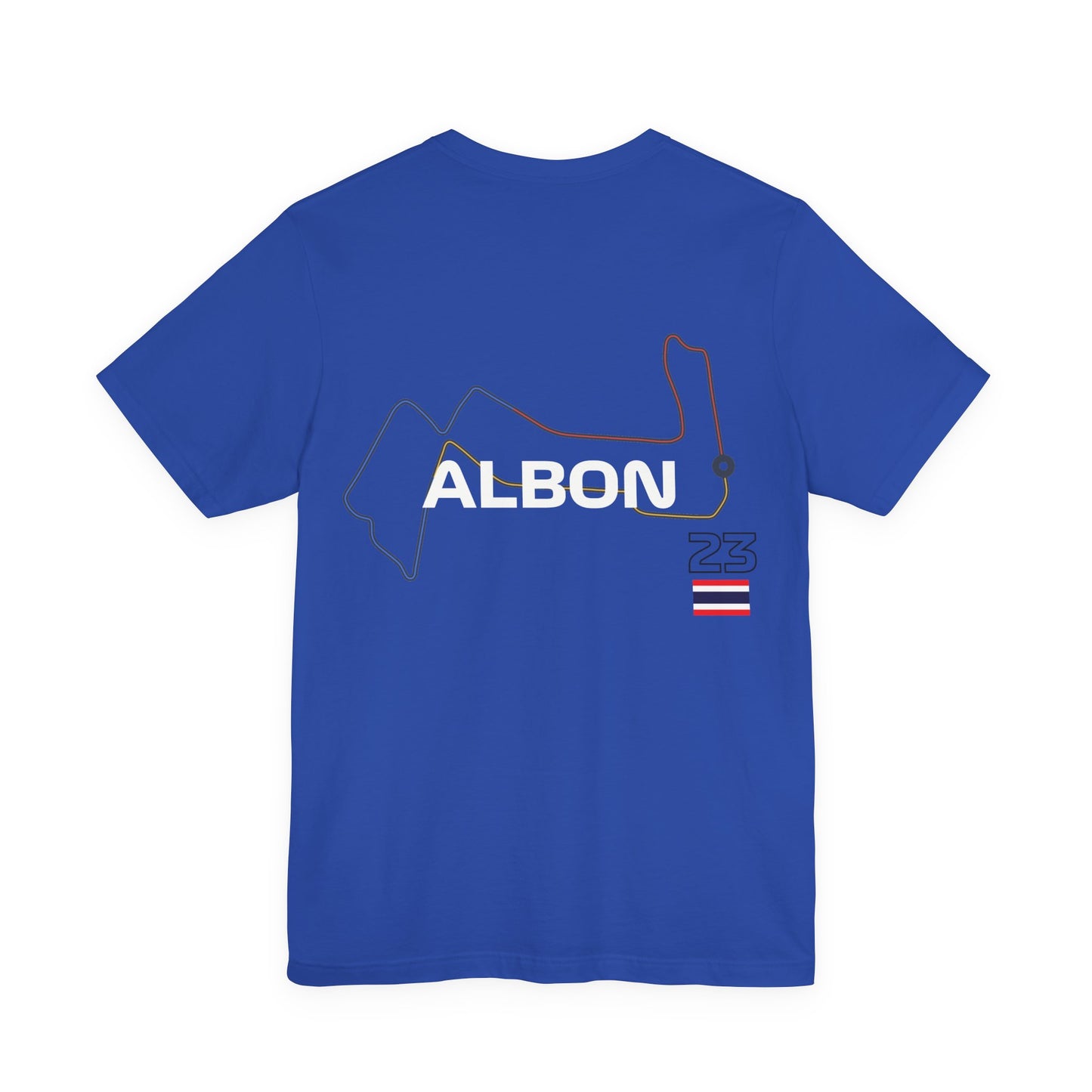 F1 ALBON 23 back Design