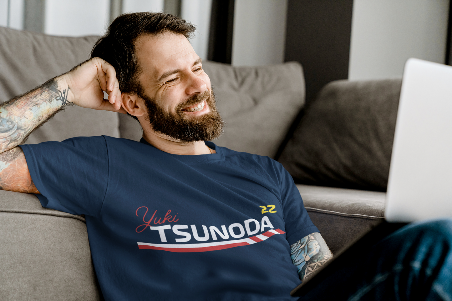 F1 Yuki Tsunoda Short Sleeve T-Shirt