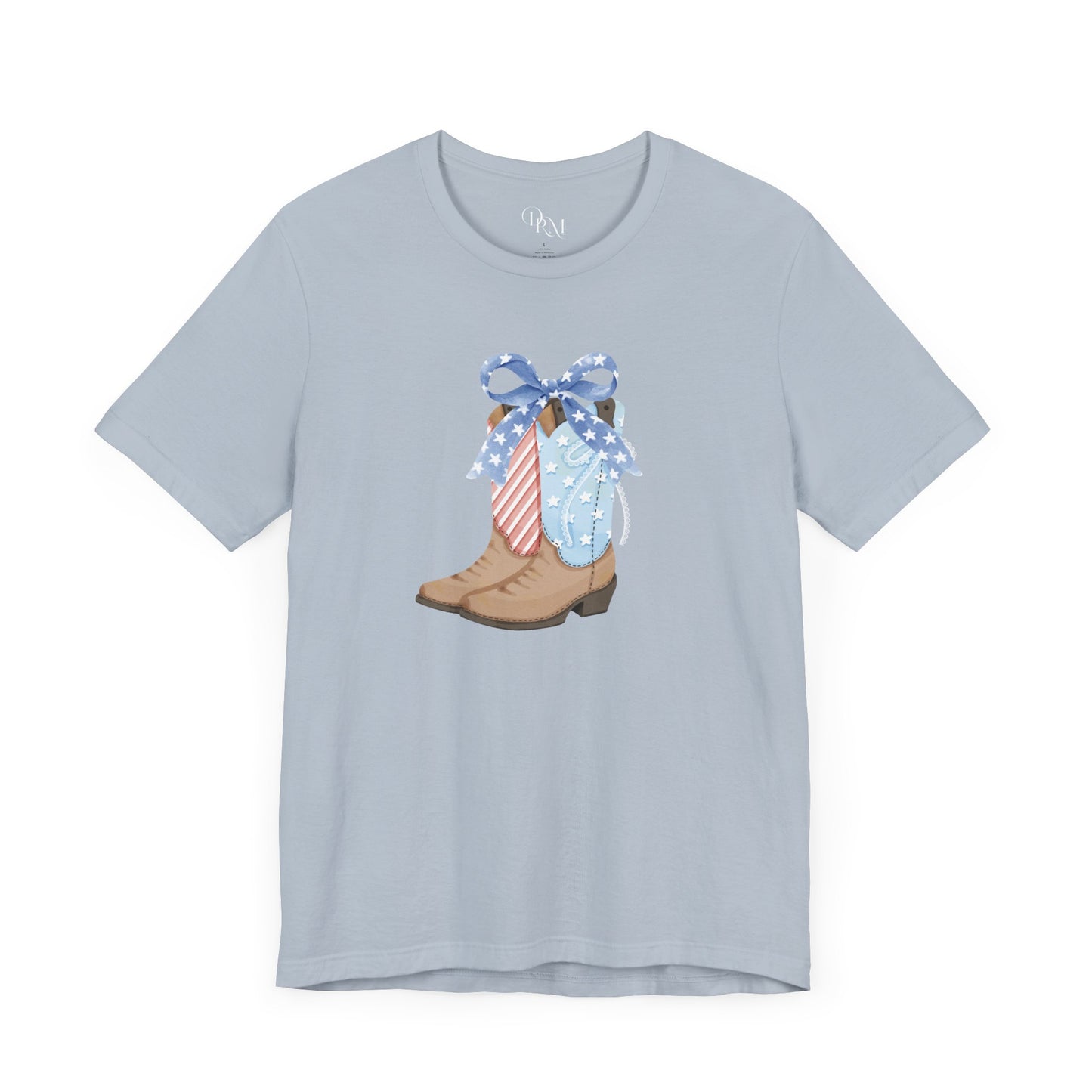 Patriotic Cowboy Boot Tee