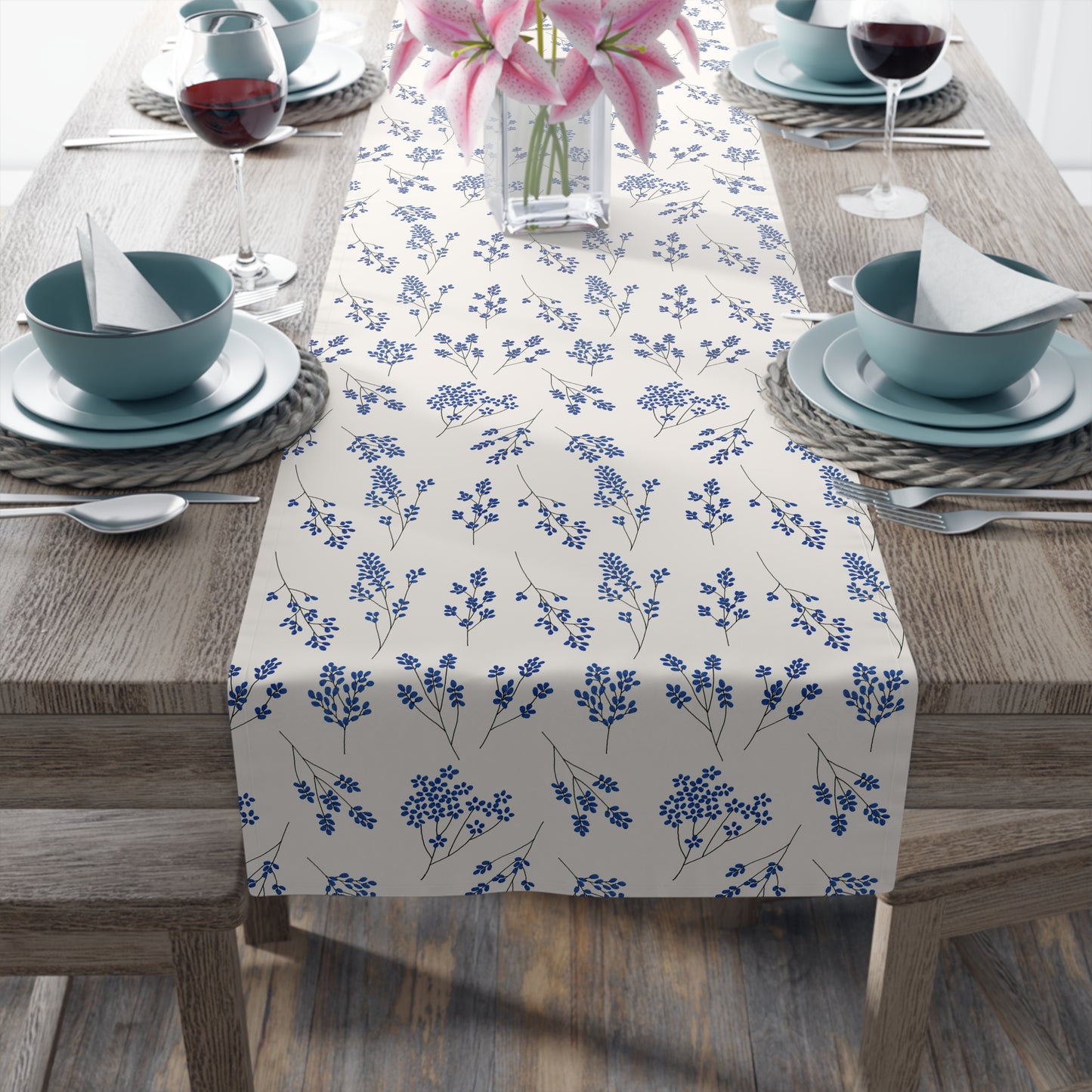 Floral Table Runner