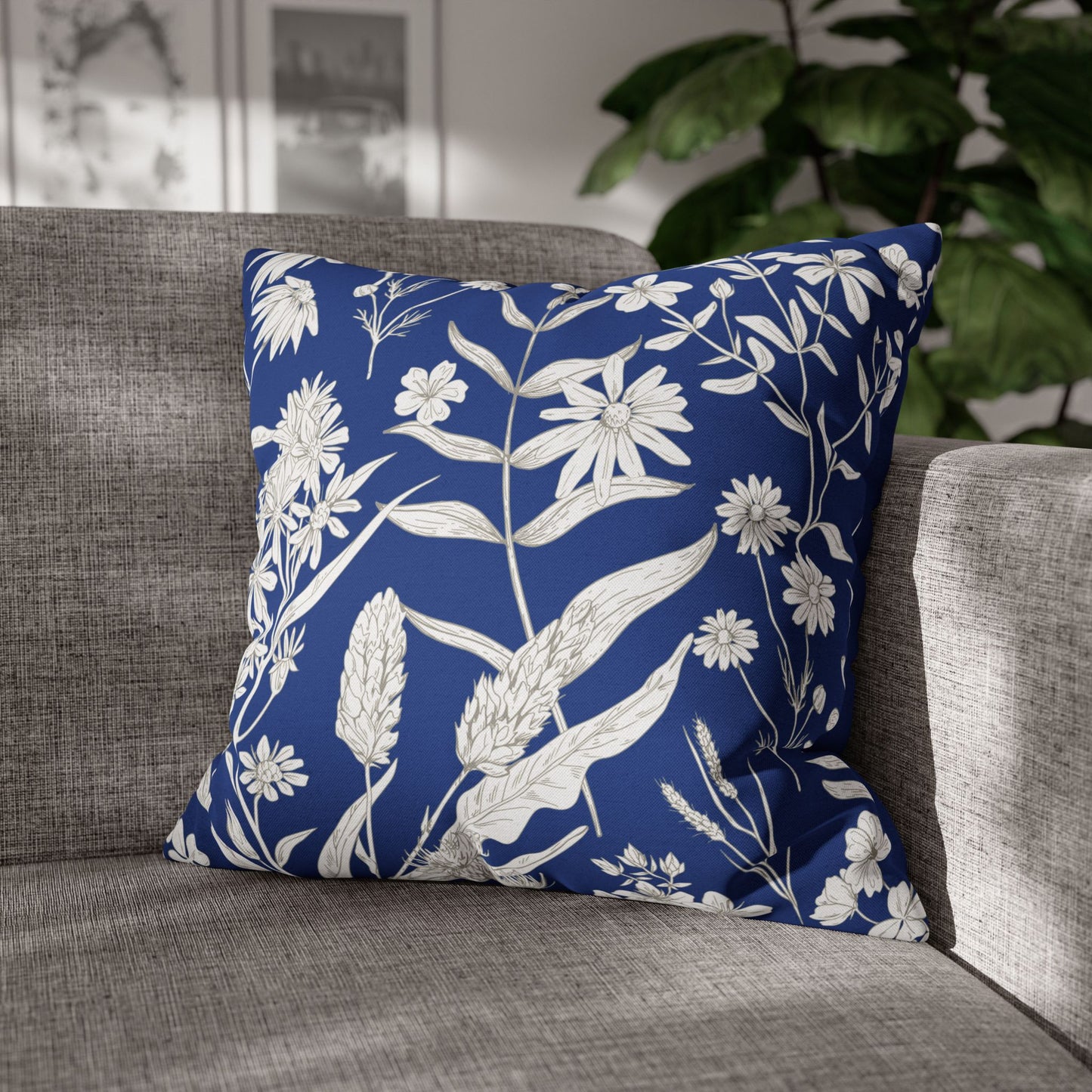 Botanical Print Pillow Cover