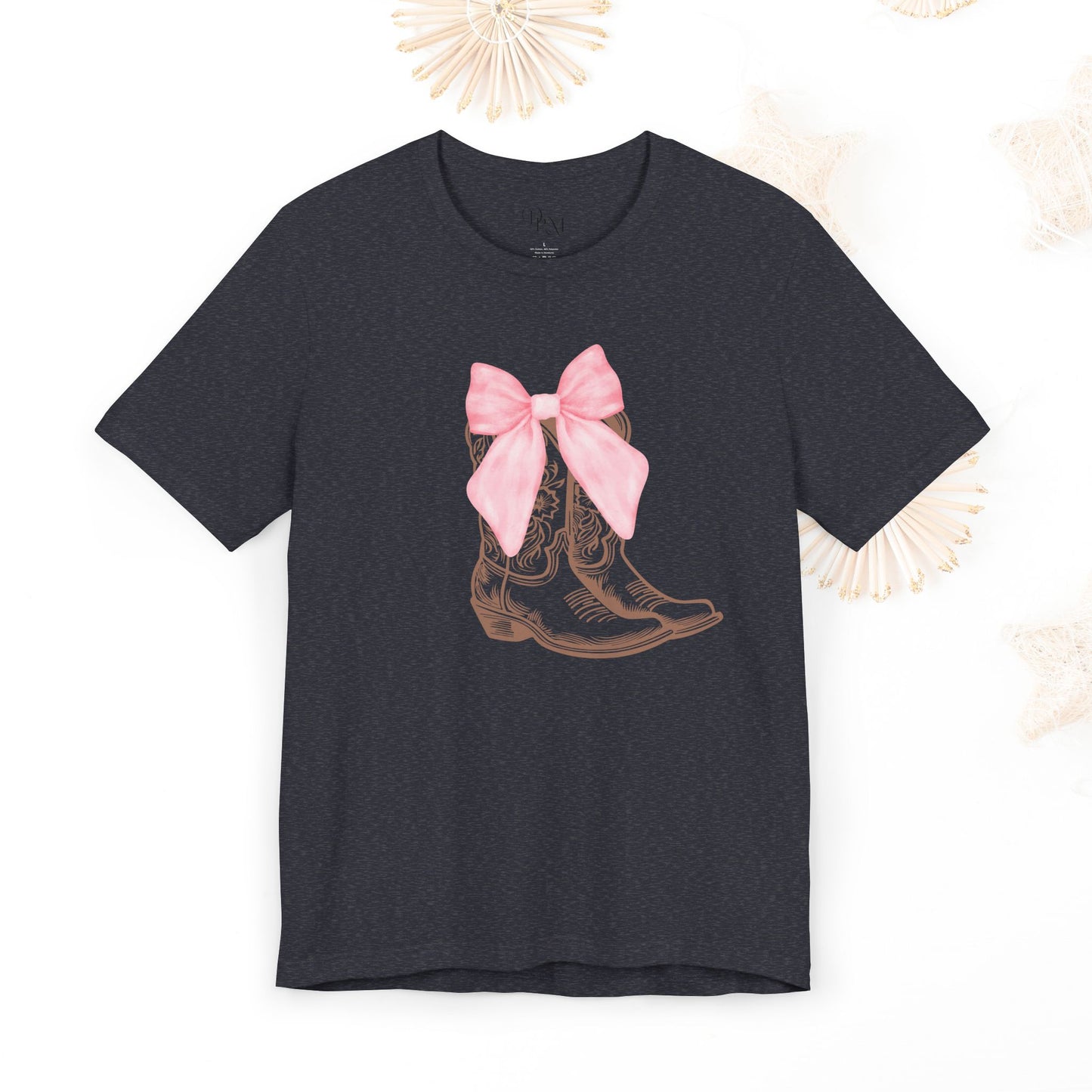 Cowgirl Boots Tee with Bow