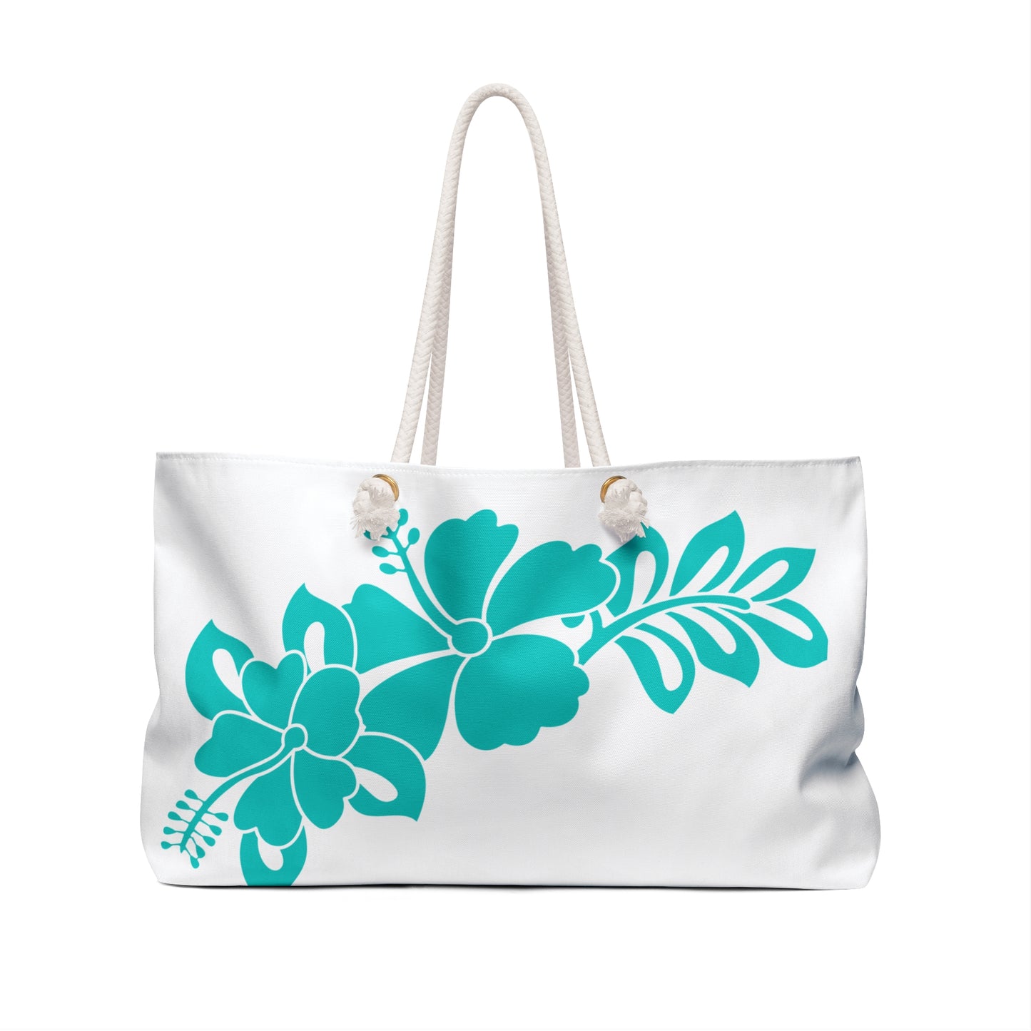Tropical Floral Weekender Bag