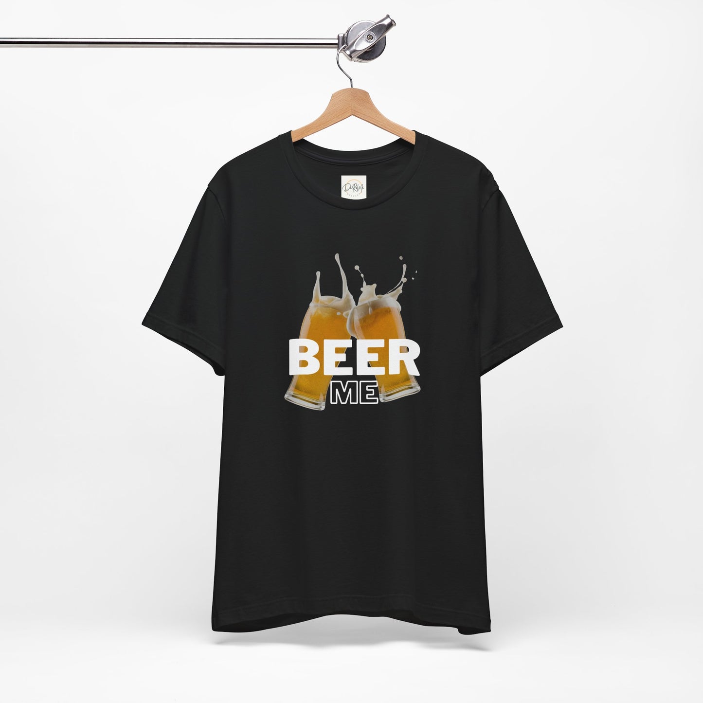 "Beer Me" Unisex Jersey Tee for Beer Lovers - DiRoMi