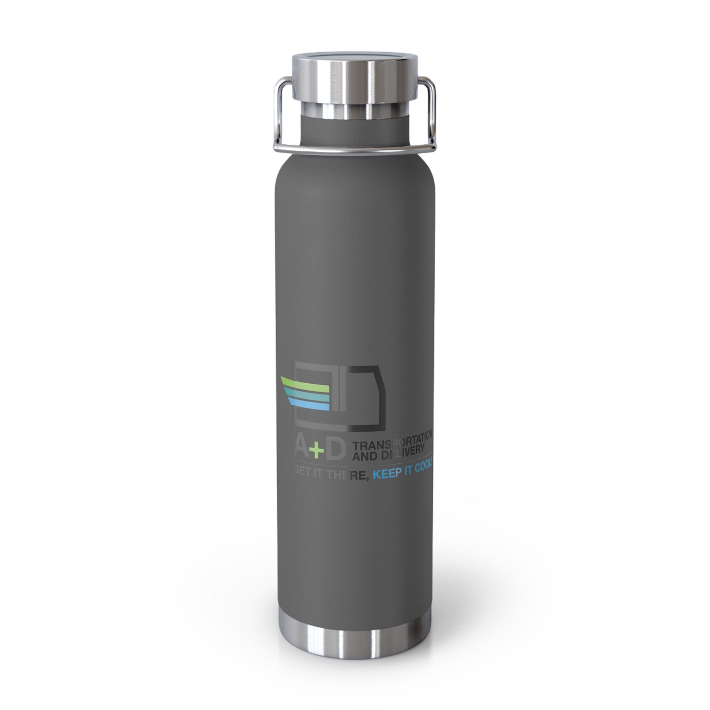 Stylish Vacuum Insulated Bottle, 22oz