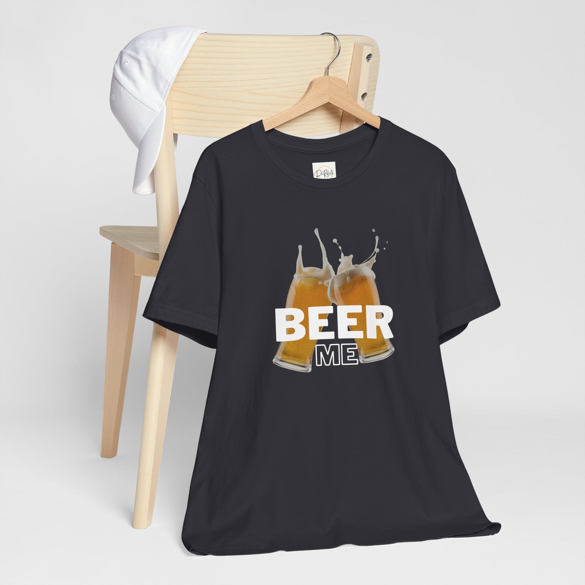 "Beer Me" Unisex Jersey Tee for Beer Lovers - DiRoMi